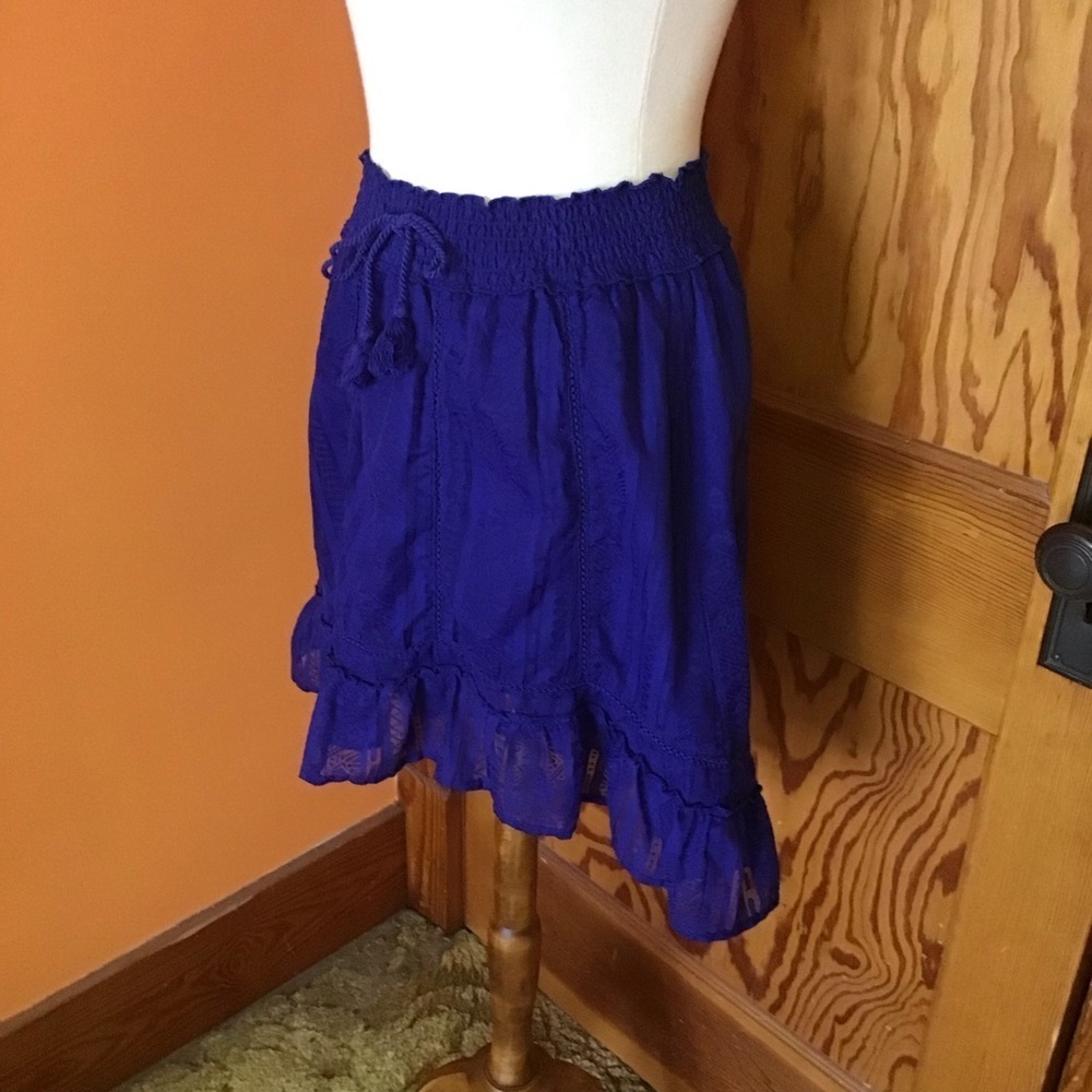 Aeropostale bright summer hippie chic skirt - Picture 10 of 15
